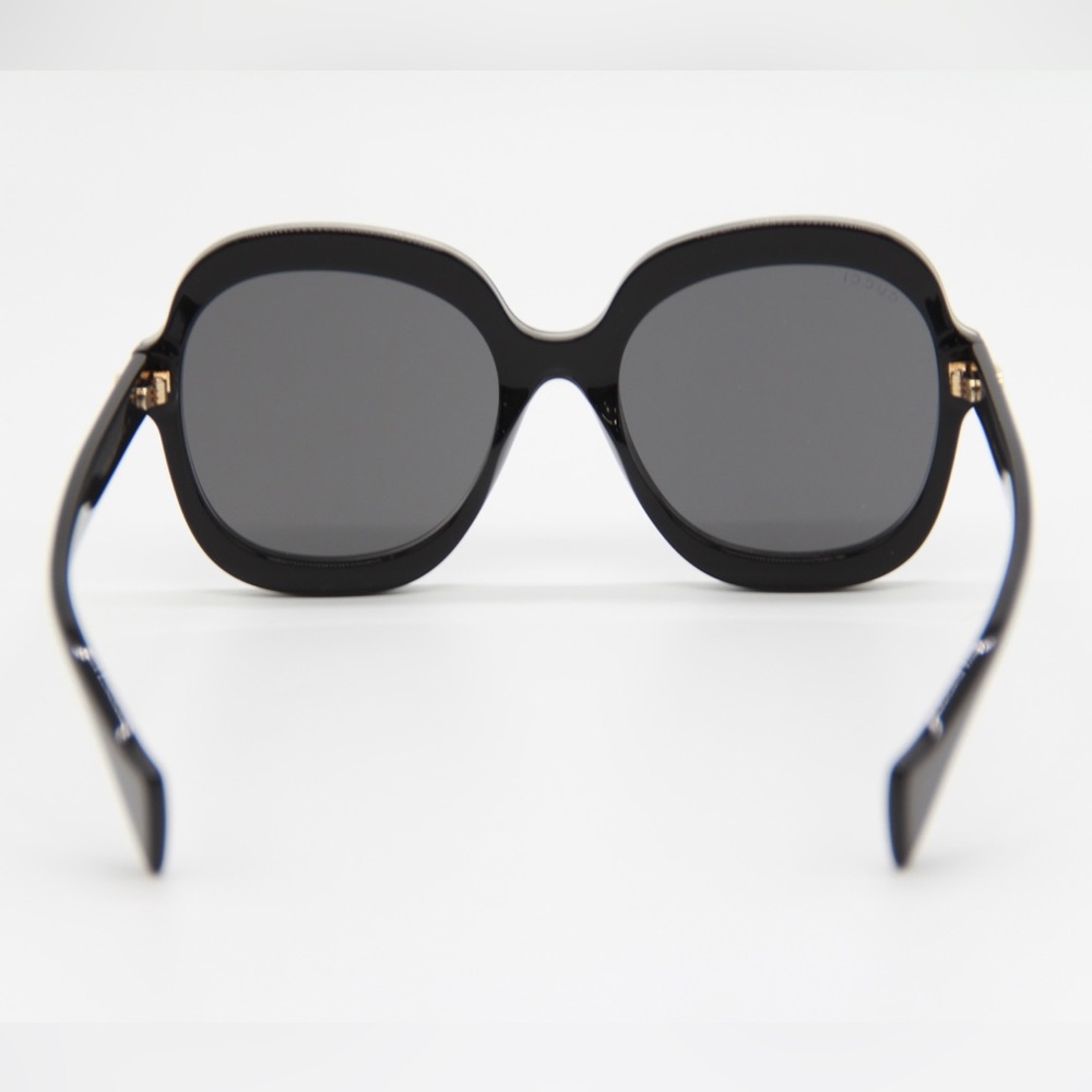 NEW GUCCI GG1240S 001 BLACK WOMEN OVERSIZED SUNGLASSES GUCCI - Picture 9 of 15